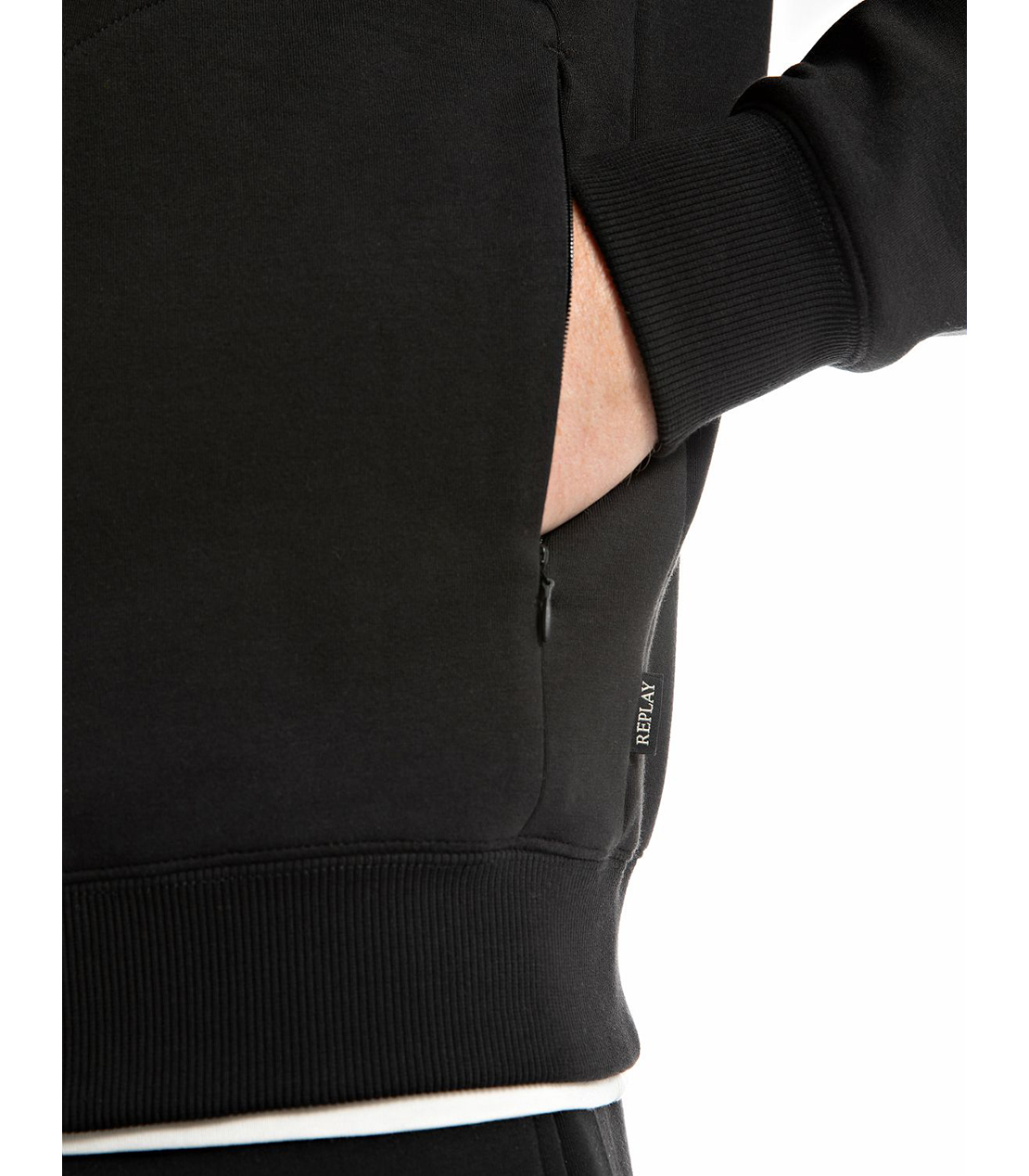 テクニカルファブリックハーフジップフーディー（セットアップ） 詳細画像 ブラック 6